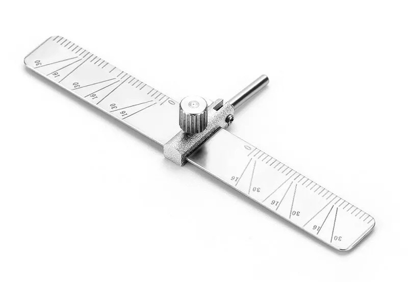 Dental Implant Surgical Guide Bendable Dental Implant Locating Guide Angle Rulers